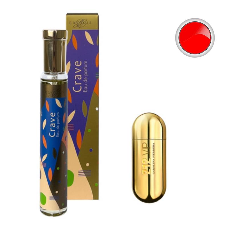 عطر ادکلن 30 میل  اگزدوس رایحه زنانه 212 وی آی پی   Exodus Crave