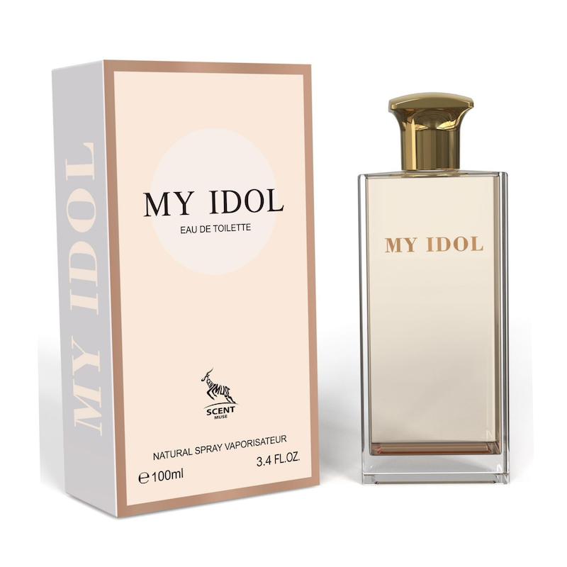 عطر ادکلن 100 میل سنت میوز SCENT MUSE my idol  رایحه زنانه لانکوم آیدل 