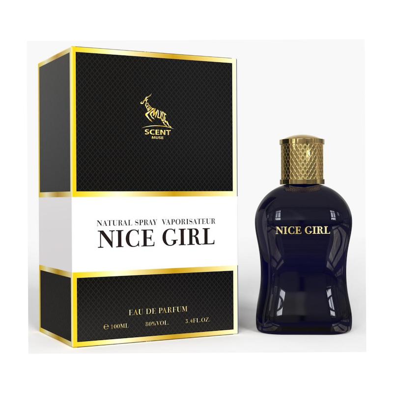 عطر ادکلن 100 میل سنت میوز SCENT MUSE nice girl گودگرل مشکی 