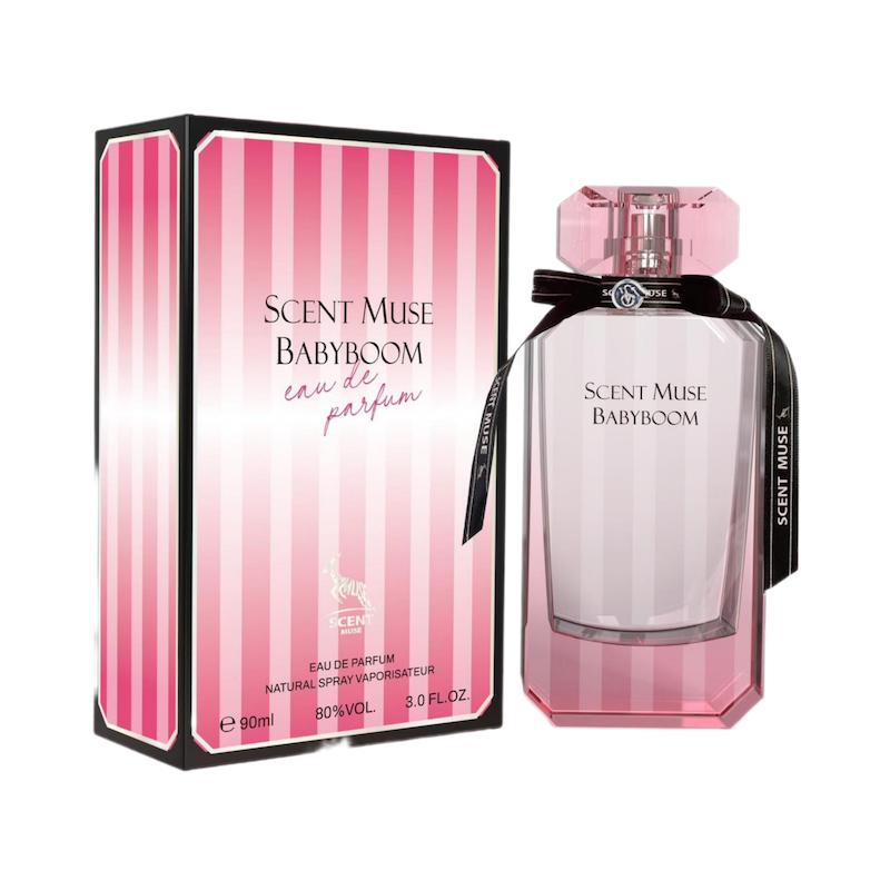 عطر ادکلن 100 میل سنت میوز SCENT MUSE BABYBOOM بامبشل صورتی