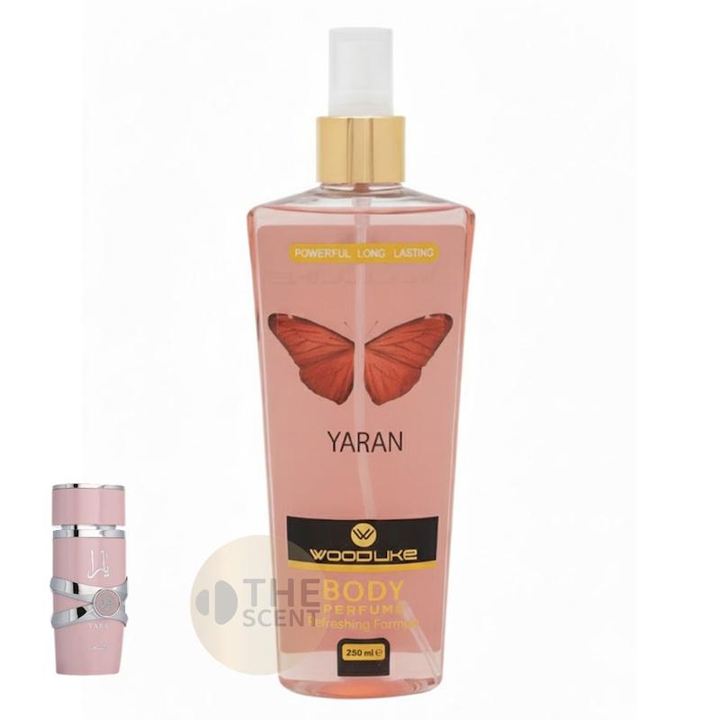 بادی اسپلش زنانه وودلایک مدل YARAN یارا حجم 250 میلی‌لیتر