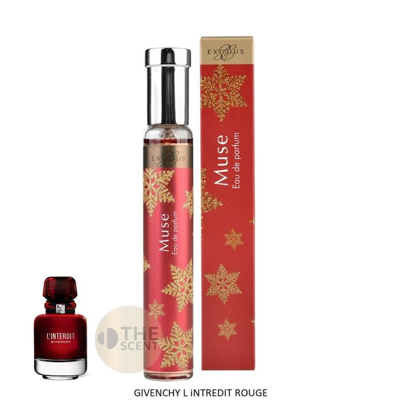 عطر ادکلن 30 میل  اگزدوس رایحه زنانه جیونچی ل اینتردیت رژ   Exodus Muse