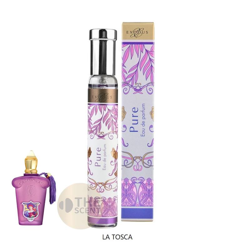 عطر ادکلن 30 میل  اگزدوس رایحه زنانه لانکوم کازاموراتی لاتوسکا   Exodus Pure 