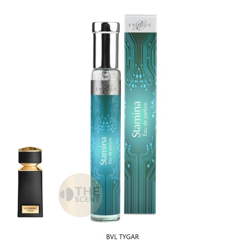 عطر ادکلن 30 میل  اگزدوس رایحه مردانه بولگاری تایگار Exodus Stamina