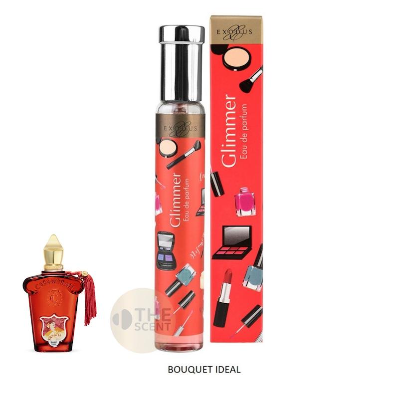عطر ادکلن 30 میل  اگزدوس رایحه زنانه کازاموراتی بوکت آیدل  Exodus Glimmer 