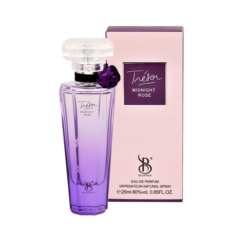 عطر 25 میل برندینی/ میدنایت رز زنانه Midnight rose / کد محصول:2518