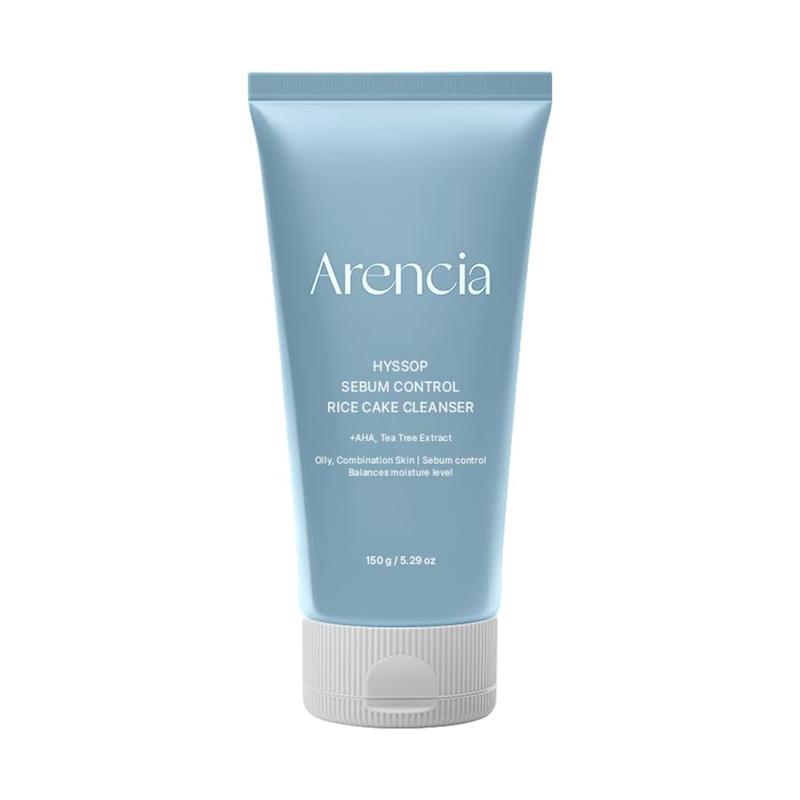 شوینده کنترل چربی و منافذ زوفا آرنسیا Arencia Hyssop Sebum Control Rice Cake Cleanser