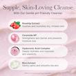شوینده رزهیپ آرنسیا متعادل کننده PH و تقویت سد دفاعی پوست Arencia Rosehip Mild pH Balancing Rice Cake Cleanser