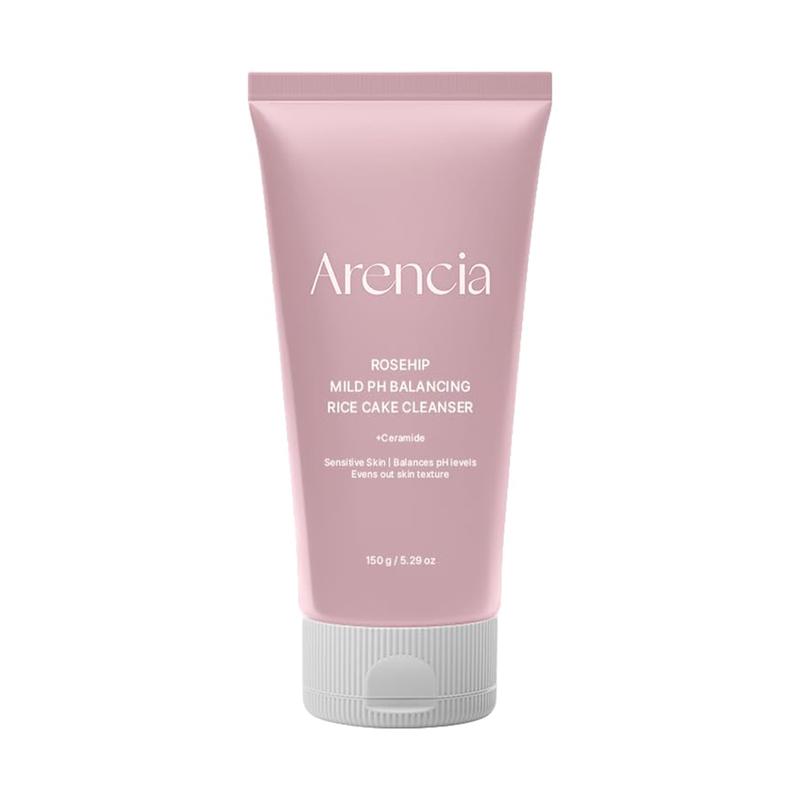 شوینده رزهیپ آرنسیا متعادل کننده PH و تقویت سد دفاعی پوست Arencia Rosehip Mild pH Balancing Rice Cake Cleanser