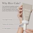 شوینده برنج آرنسیا کنترل منافذ، ضد جوش و روشن کننده Arencia Rice + LHA Pore Control Rice Cake Cleanser