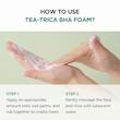 فوم شستشوی لایه بردار ضد جوش تی تریکا سنتلا اسکین 1004 SKIN1004 Centella Tea-Trica Bha Foam