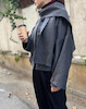 شال فوتر طوسی
