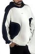 هودی shadowline white-blue