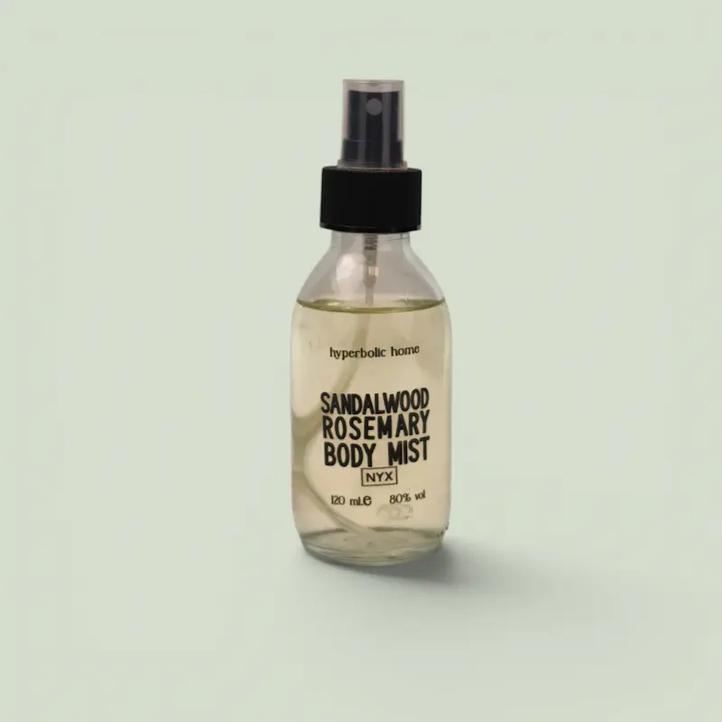 بادی میست Sandal Wood Rosemary با رایحه رزماری و چوب صندل ۱۲۰ میلی لیتر | اسپری خوشبوکننده بدن