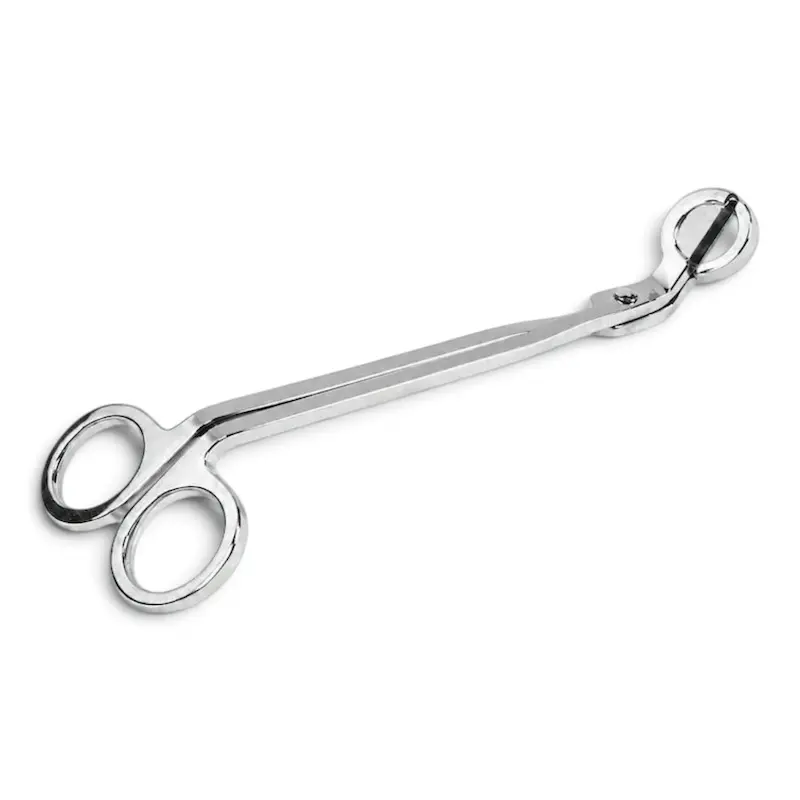 تریمر، قیچی فیتیله‌گیر شمع استیل ضدزنگ، مناسب کوتاه کردن فیتیله شمع، کاهش دود و افزایش کیفیت سوختن شمع
