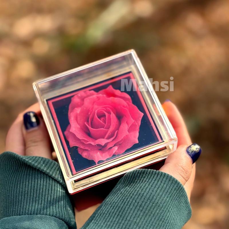 باکس گل چرخشی سورمه ای