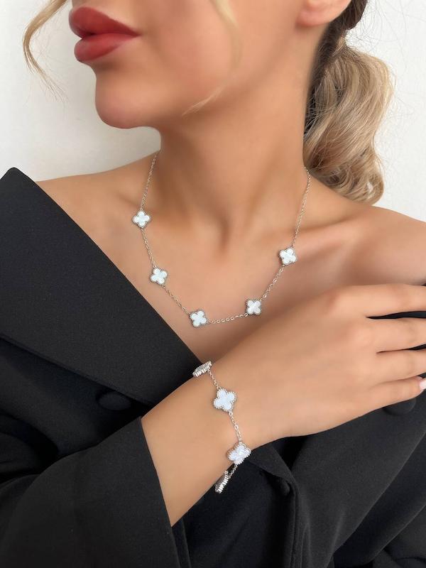 ونکلیف سفید نقره ای