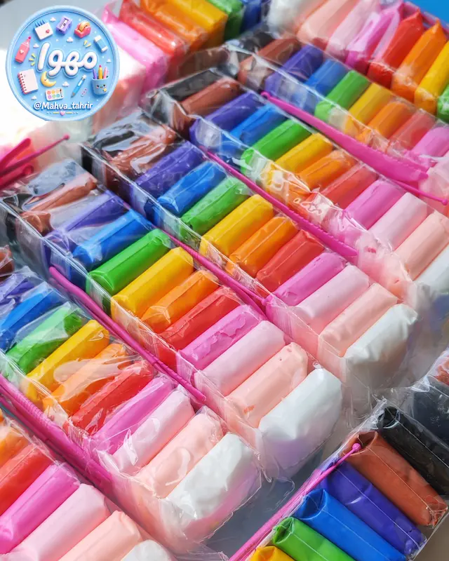 خمیرکِلی ۱۲ رنگ🌈