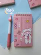 دفترچه لغت دختر کیوت👧🏻🎀
