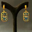 گوشواره طرح چشم ندز