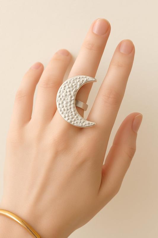 انگشتر ورشو طرح ماه