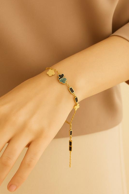 دستبند طرح ونکلیف سبز