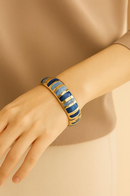 بنگل رنگی آبی