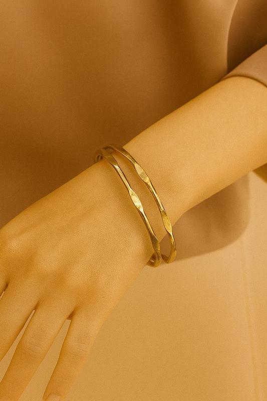 النگو 3 رج طلایی