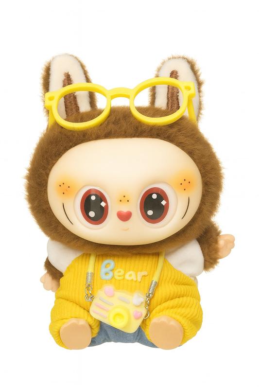 عروسک labubu (لبوبو) سری هو سیت - با لباس