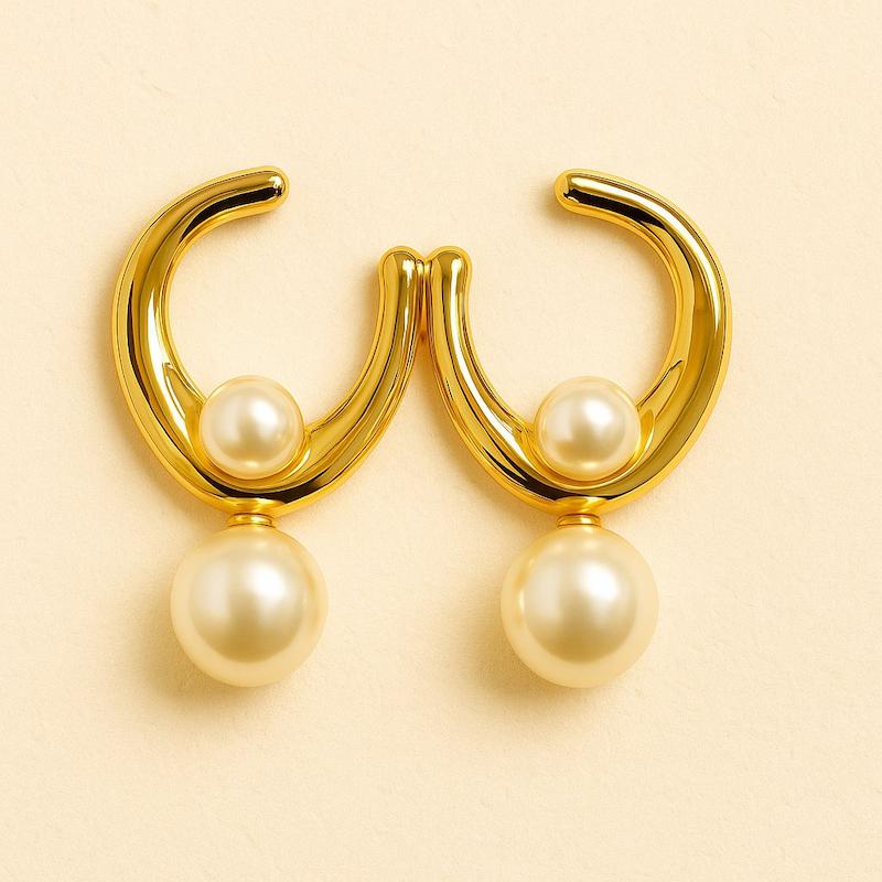 گوشواره دو مرواریده