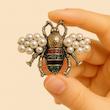 گوشواره طرح سوسک بالدار