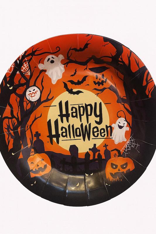 بشقاب پذیرایی - طرح هالوین