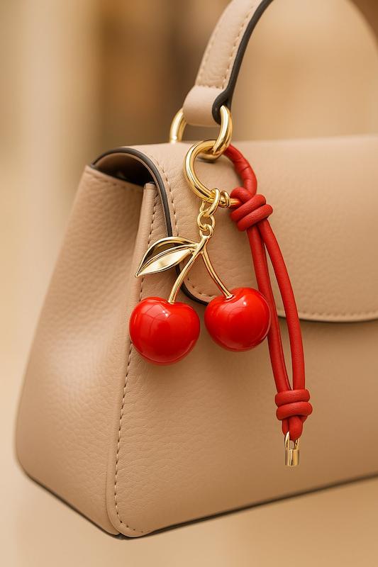 چارم بگ - طرح گیلاس بزرگ قرمز