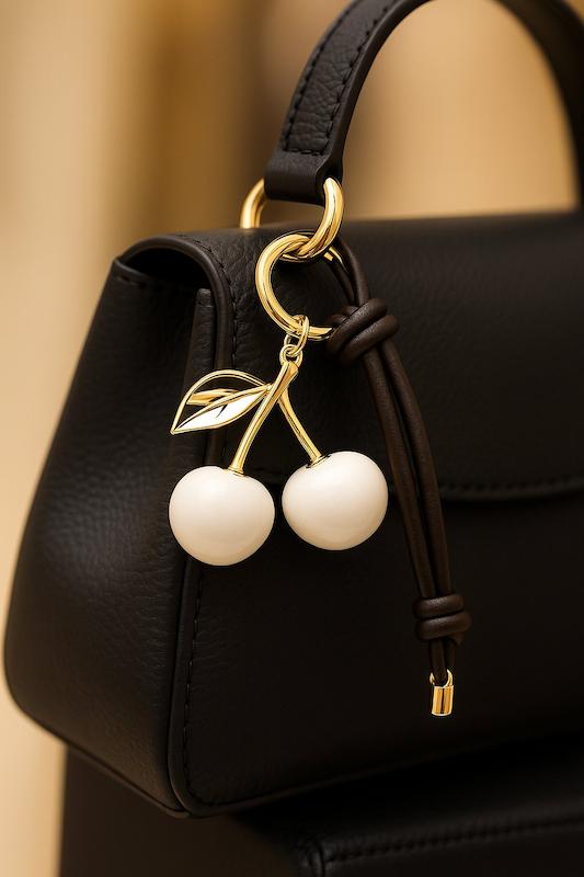 چارم بگ - طرح گیلاس بزرگ سفید