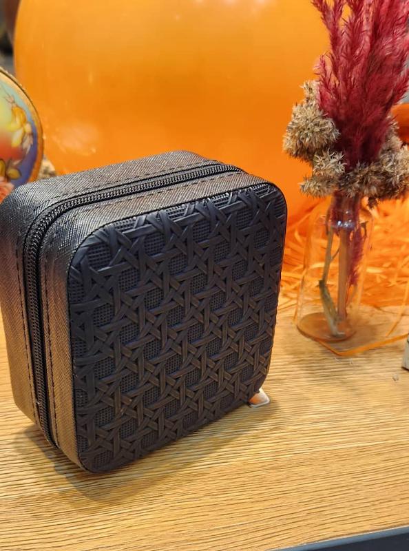 جعبه اکسسوری - طرح ضربدری - سیاه