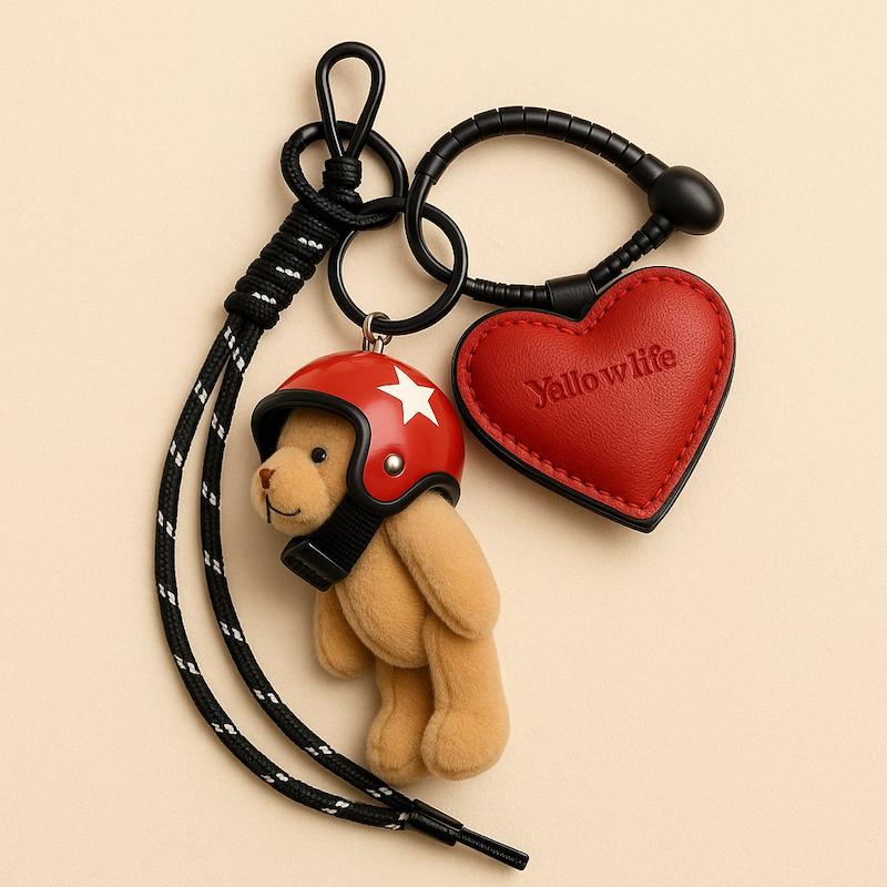 چارم بگ - طرح تدی قلب بزرگ 