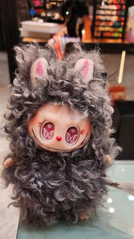 عروسک labubu (لبوبو) سری فرفری  - اصل