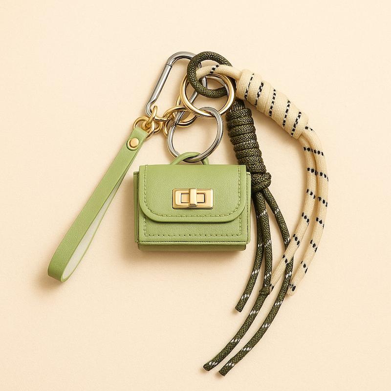 چارم بگ - طرح کیف سبز