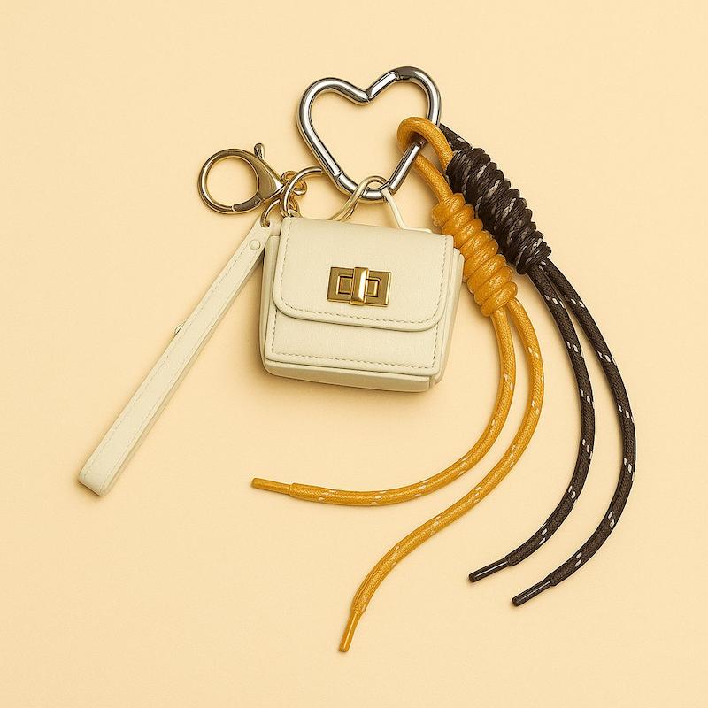 چارم بگ - طرح کیف سفید