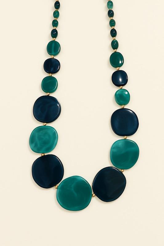 گردنبند طرح مهره ای (3 رنگ)