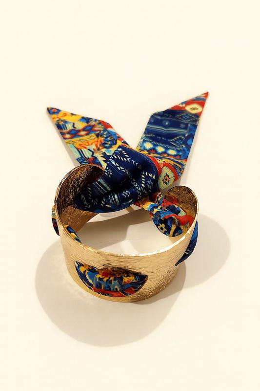 دستبند پارچه ای - رنگی