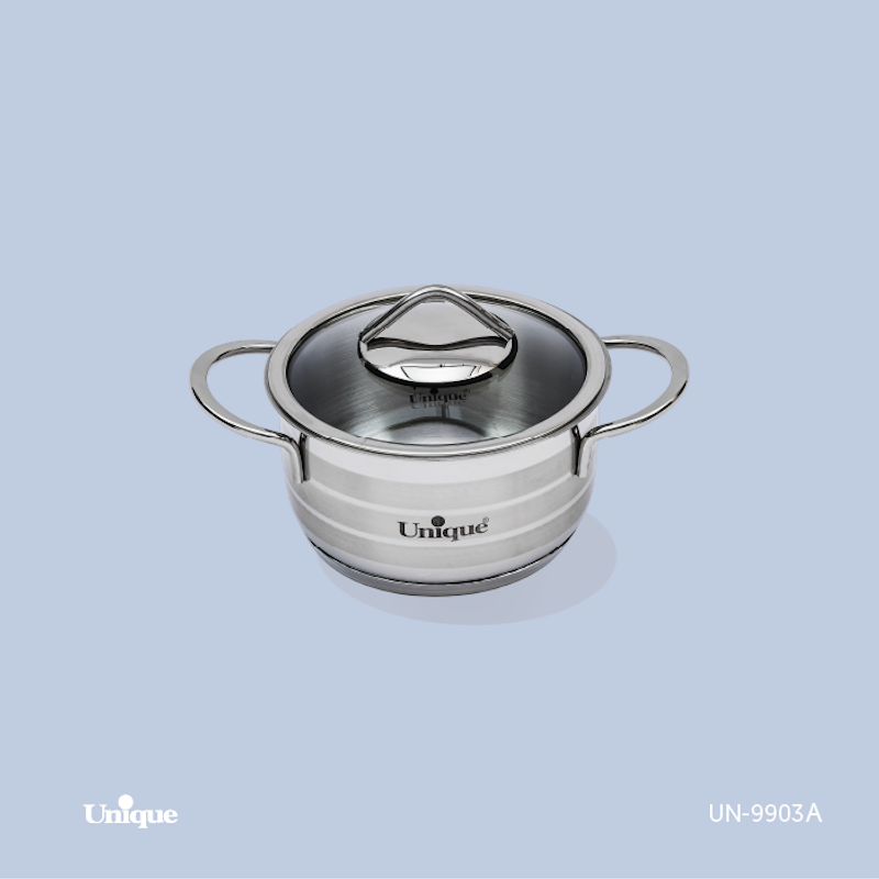 قابلمه استیل سایز 16 یونیک UN-9903A