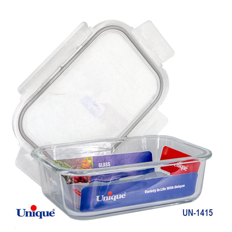 ظرف غذا مستطیل سایز بزرگ یونیک UN-1415 