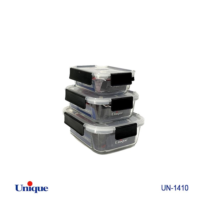 ظروف فریزری 3 تیکه یونیک UN-1410