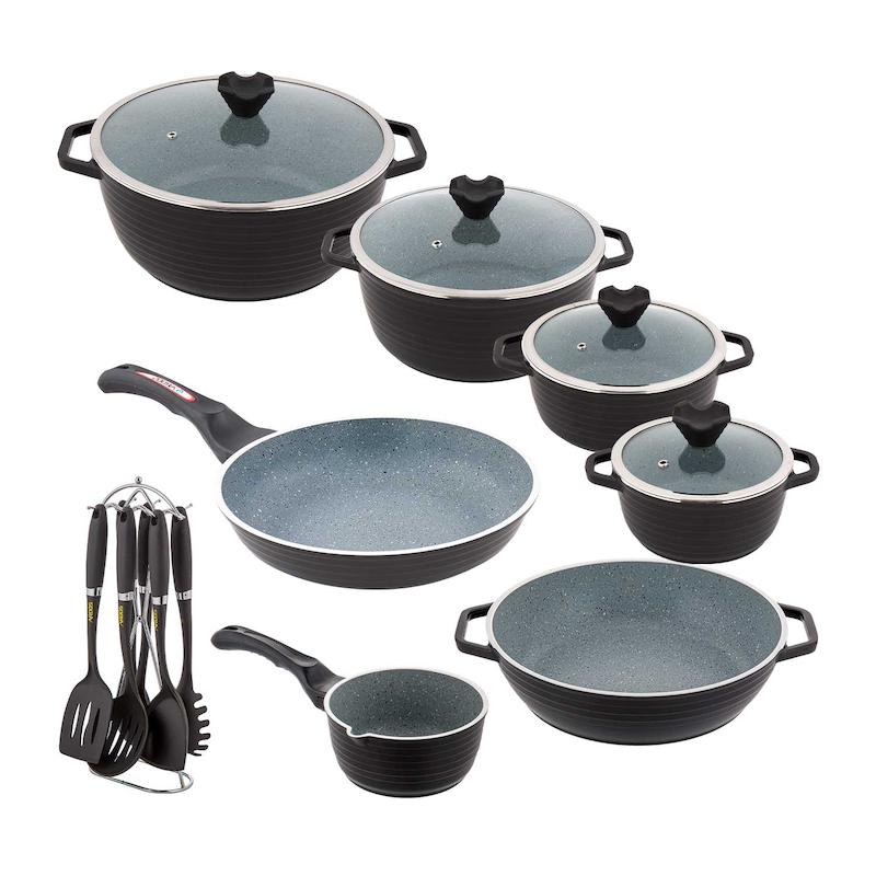 سرویس 18 پارچه عروس مدل خطی