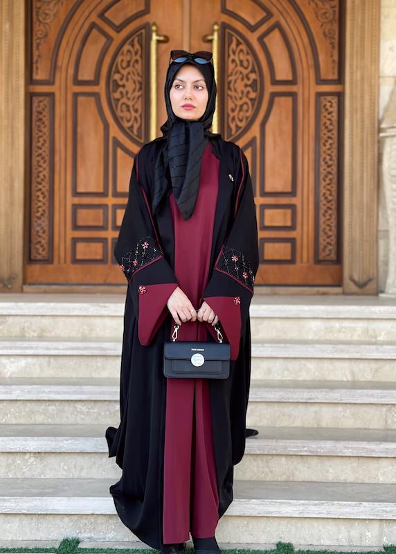 سارافون و عبای جواهر دوزی 