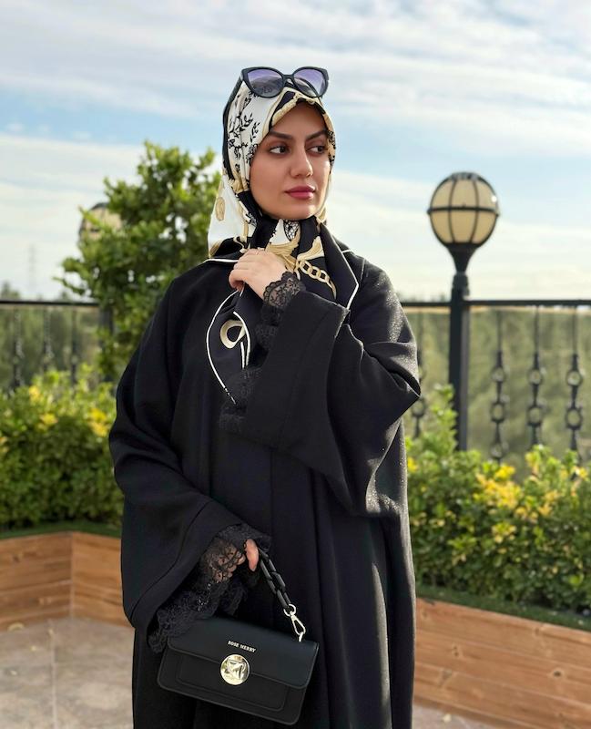 عبای کرپ لمه پارلا