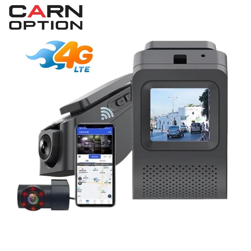 دوربین ثبت وقایع خودرو مدل سیمکارت خور 4G - دو دوربین - ریجستر شده