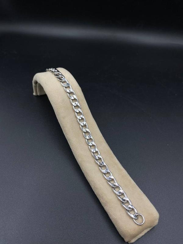 دستبند استیل مردانه مدل کارتیر تخت