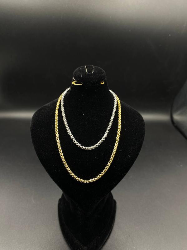 گردنبند استیل مدل ویتالی